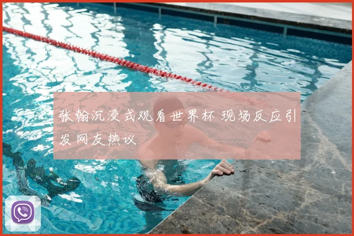 张翰沉浸式观看世界杯 现场反应引发网友热议