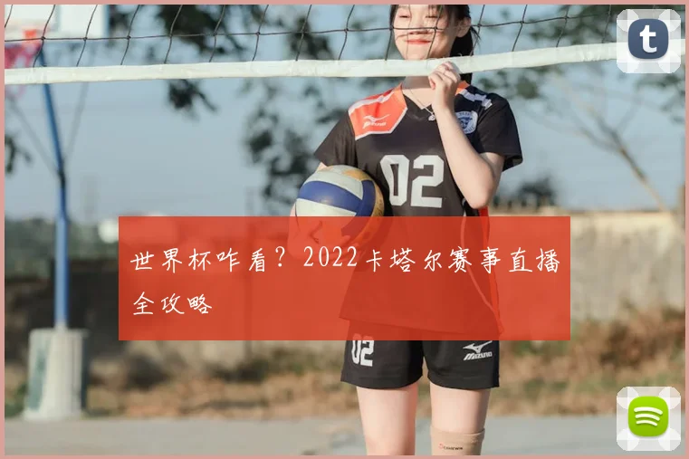 世界杯咋看？2022卡塔尔赛事直播全攻略